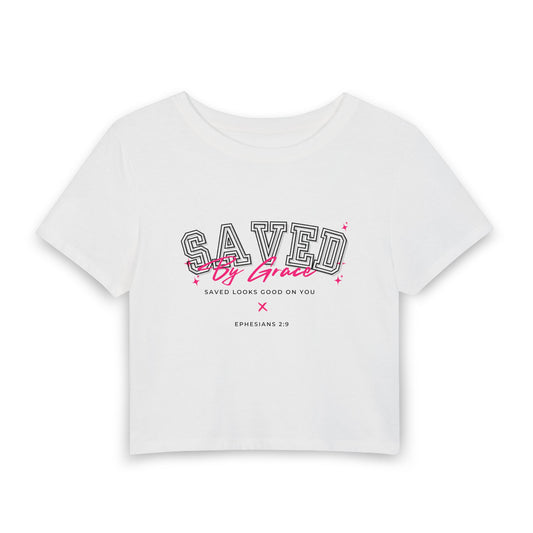 Saved by Grace Christian Baby Tee