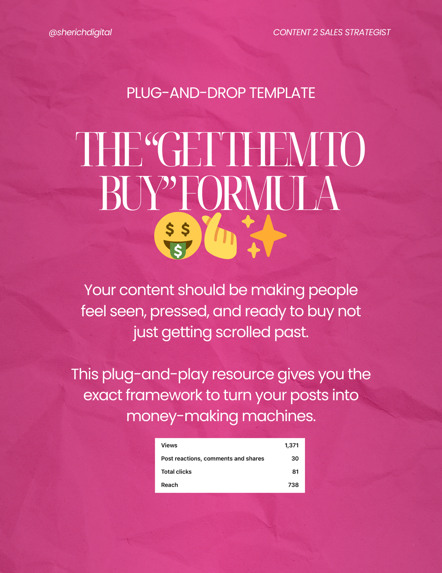 The “GET THEM TO BUY” Formula - $67