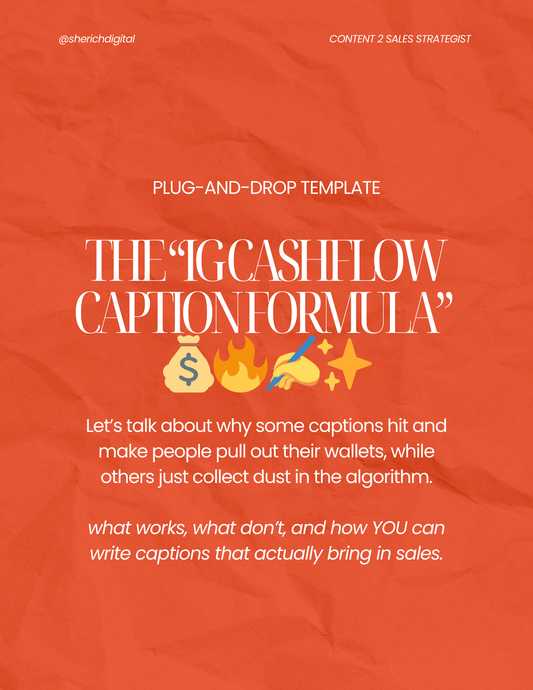 The IG Caption Formula That Makes People BUY - $67
