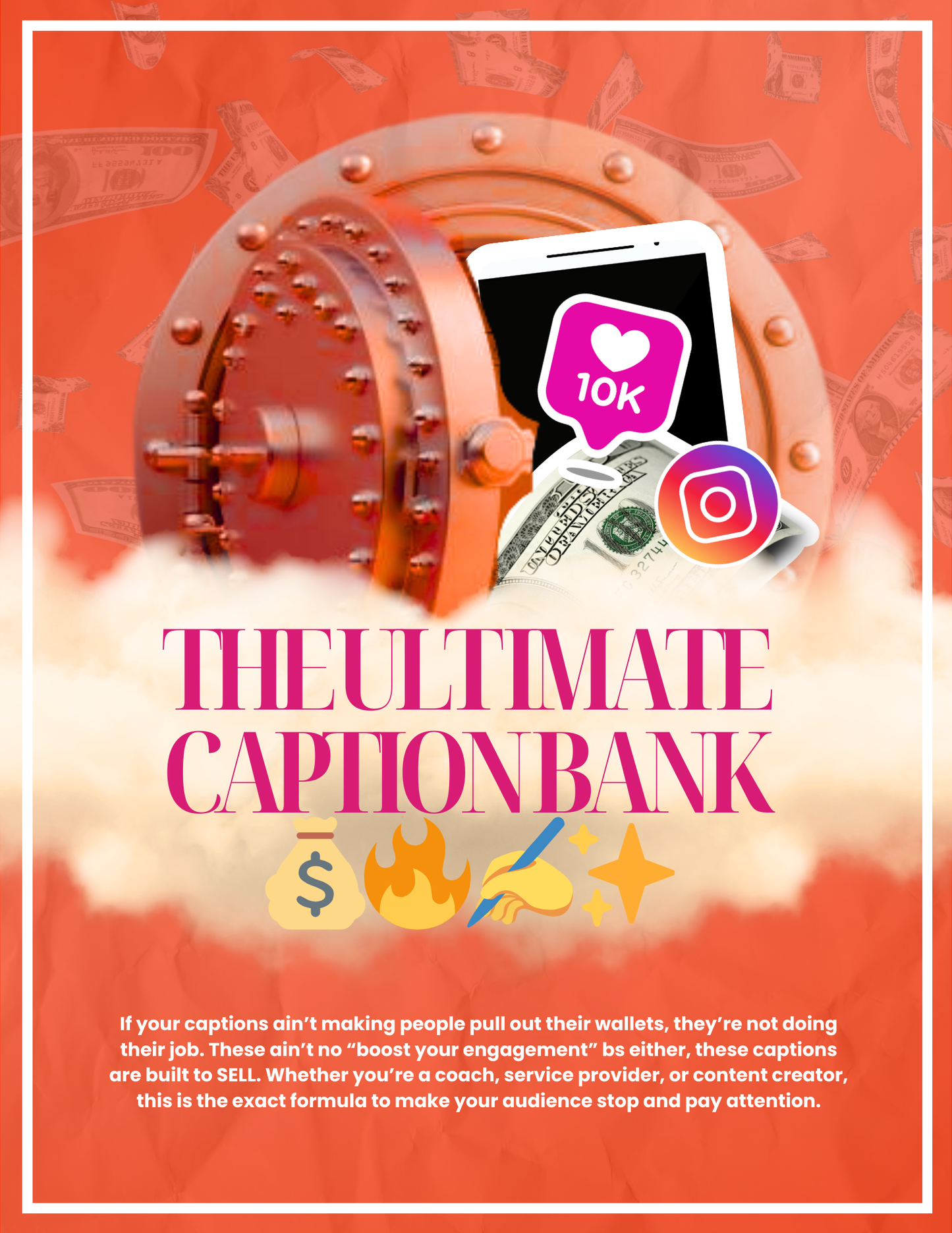 The Plug & Play Caption Pack: Swipe, Post, Sell - $67