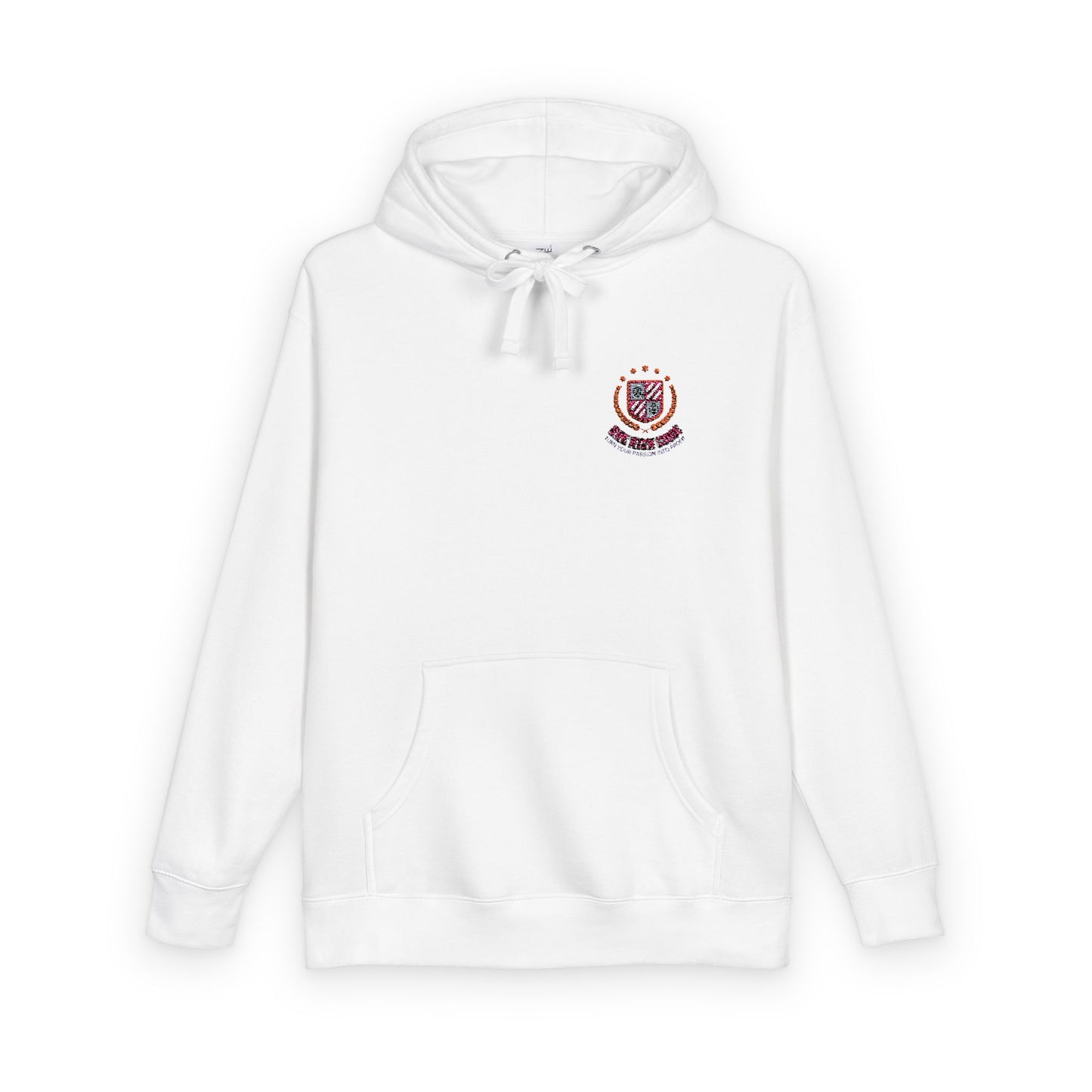 She Rich Core White Fleece Hoodie