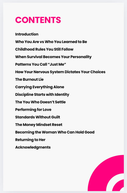 The Mind Reset: Stop Settling, Overworking & Underliving; Self-Help Book — Pre-order for $21.99