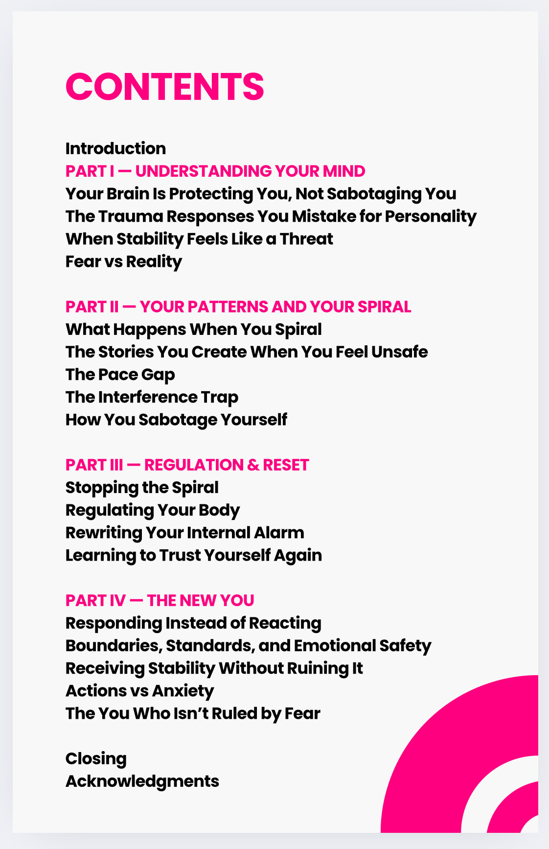 TRIGGERED.: Relearn Inner Safety, Manage Anxiety & Emotional Triggers - $21.99 (Pre-Order)