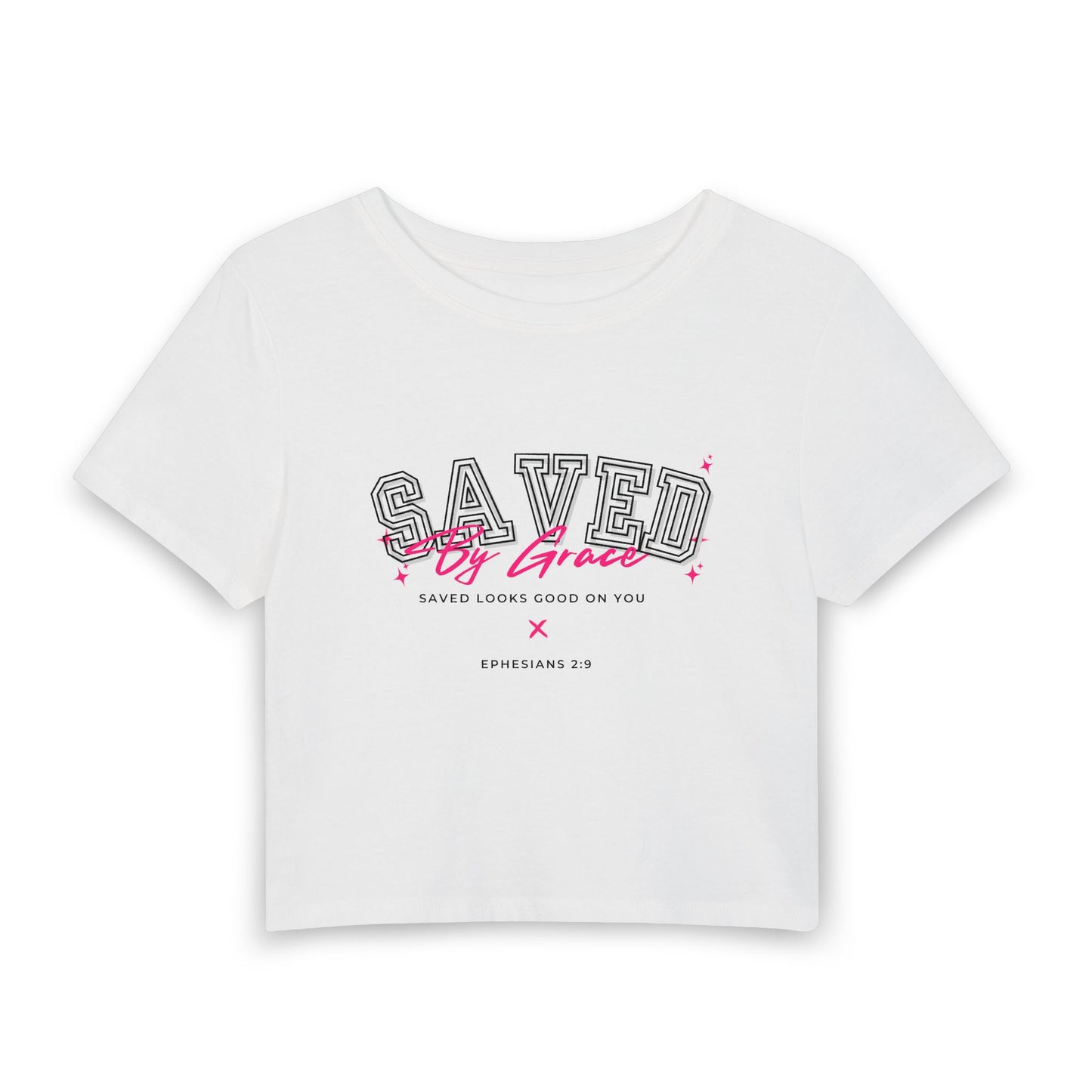 Saved by Grace Christian Baby Tee